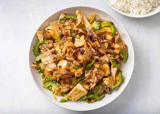 Goya Champuru (Okinawan Bitter Melon Stir-Fry)