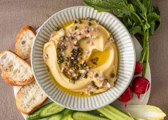 Fava (Greek Yellow Split Pea Dip)