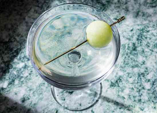 Melon Dollar Martini