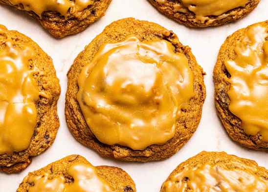 Sticky Toffee–Date Cookies