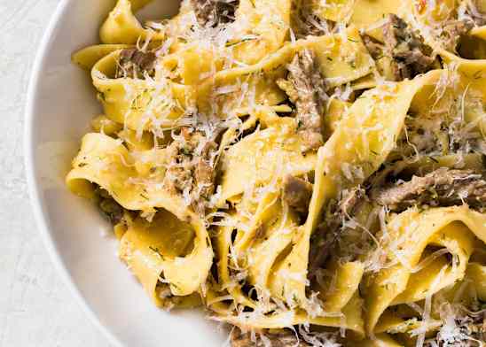 Pork, Fennel, and Lemon Ragu with Pappardelle