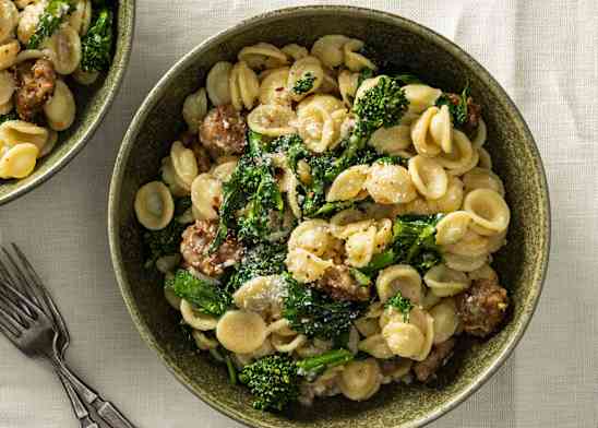 Pasta with Broccoli Rabe and Sausage