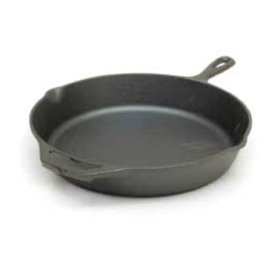 Mainstays 12-Inch Cast Iron Skillet, Size: 12 inch, Black