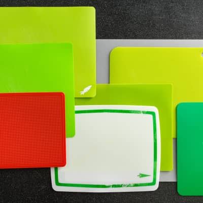 Plastic Cutting Boards for Kitchen, WK Flexible Cutting Board Mats