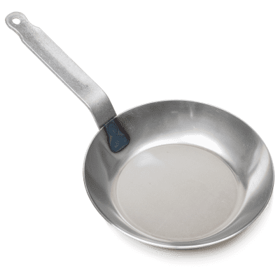 Matfer Bourgeat 12 5/8 Sleek Black Carbon Steel Fry Pan(6/CASE)