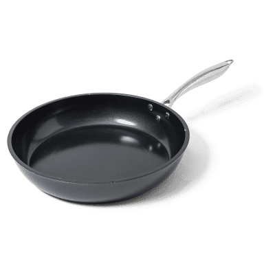 Palm Restaurant Cookware Heavy Duty Stainless 11 Chicken Fry Pan~Double  Handles