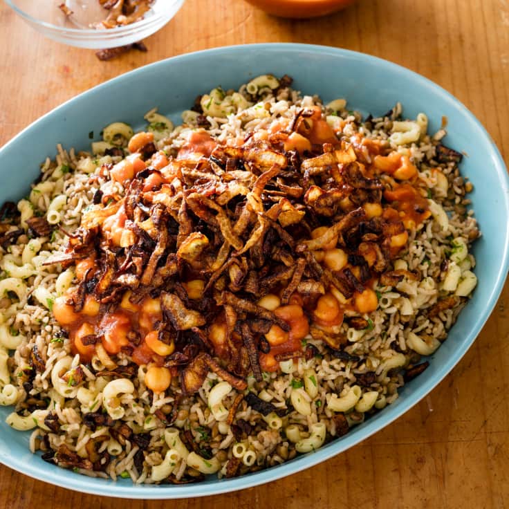 Receita Koshari Koshary