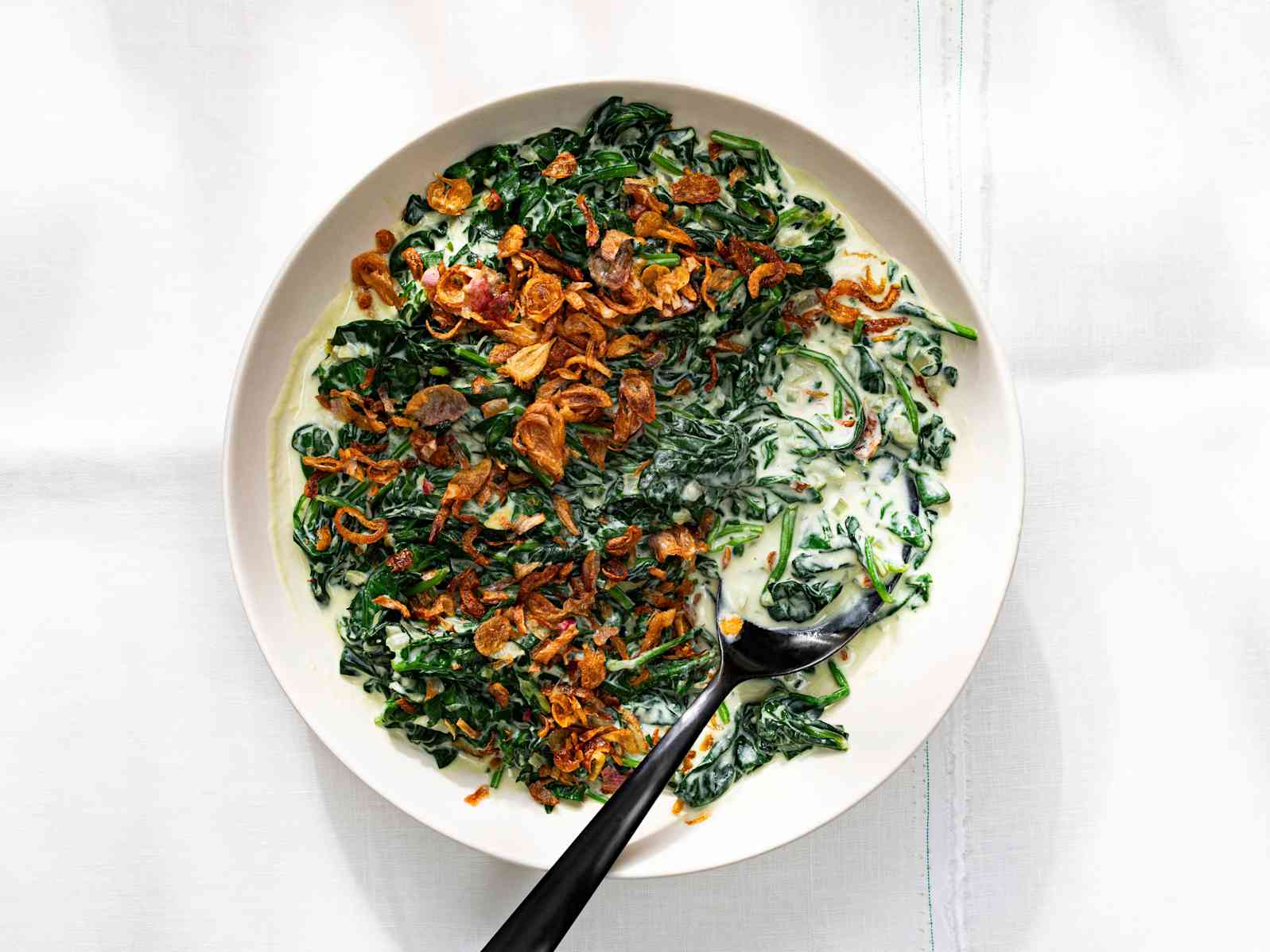 Coconut Creamed Spinach