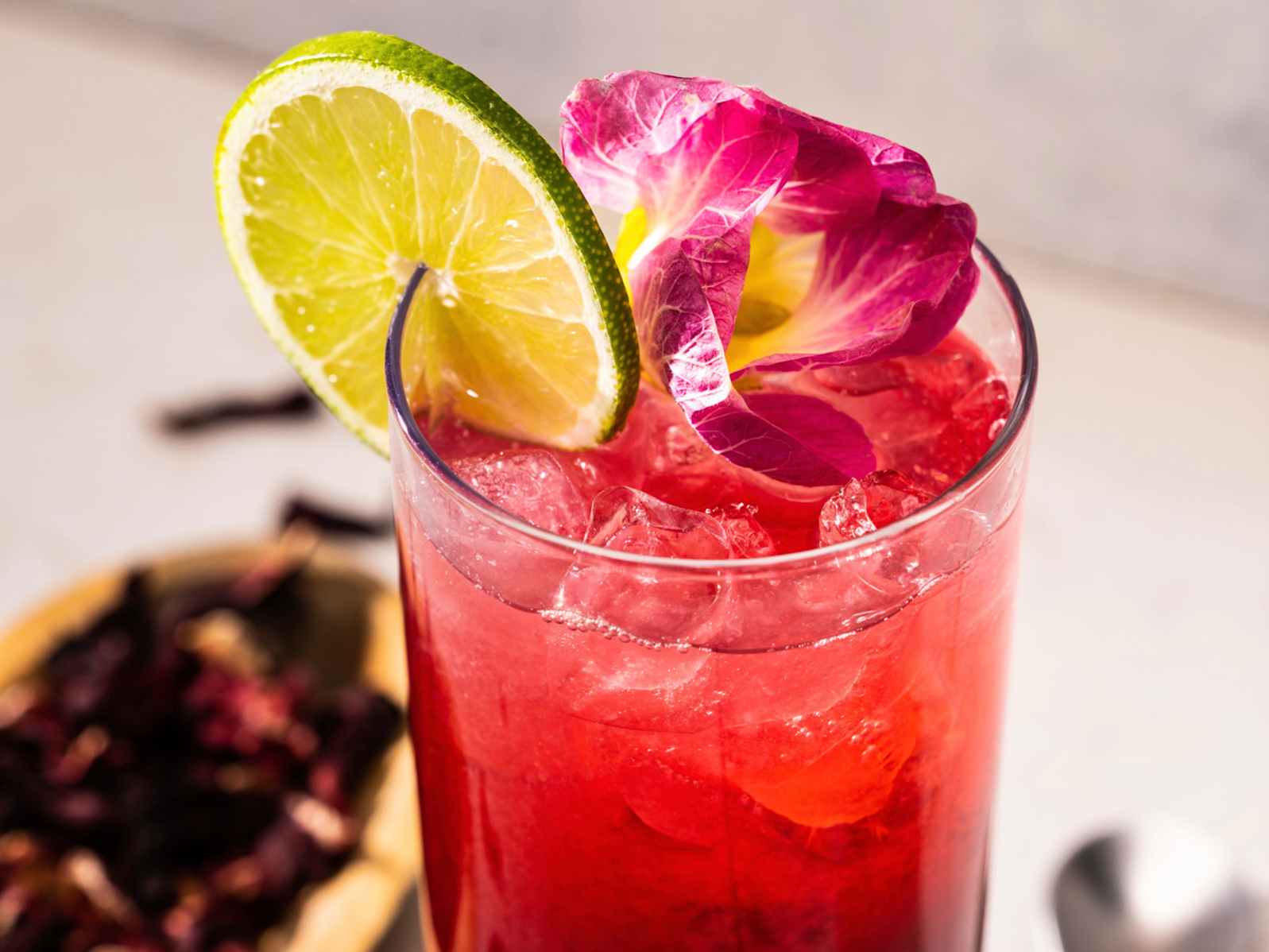 Hibiscus-Lime Buck