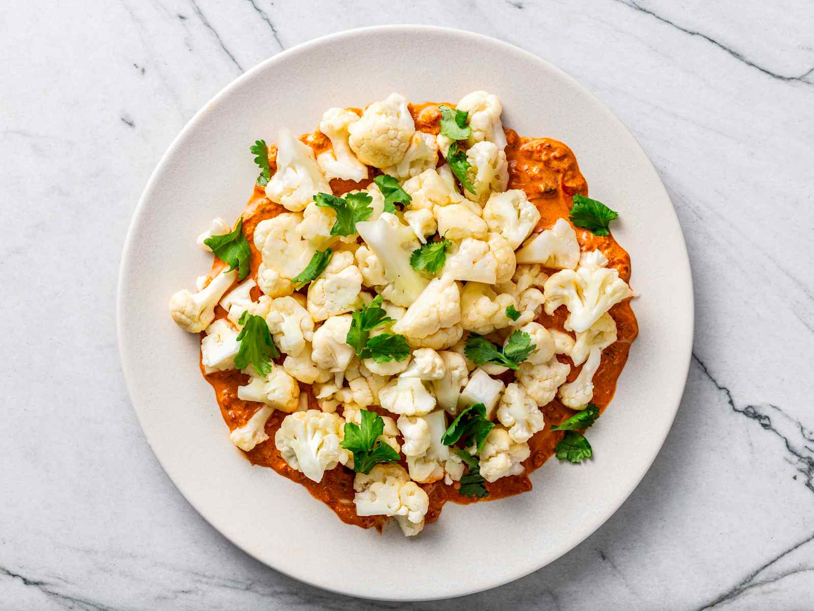 Crisp-Tender Cauliflower with Spicy Red Pepper Mayonnaise