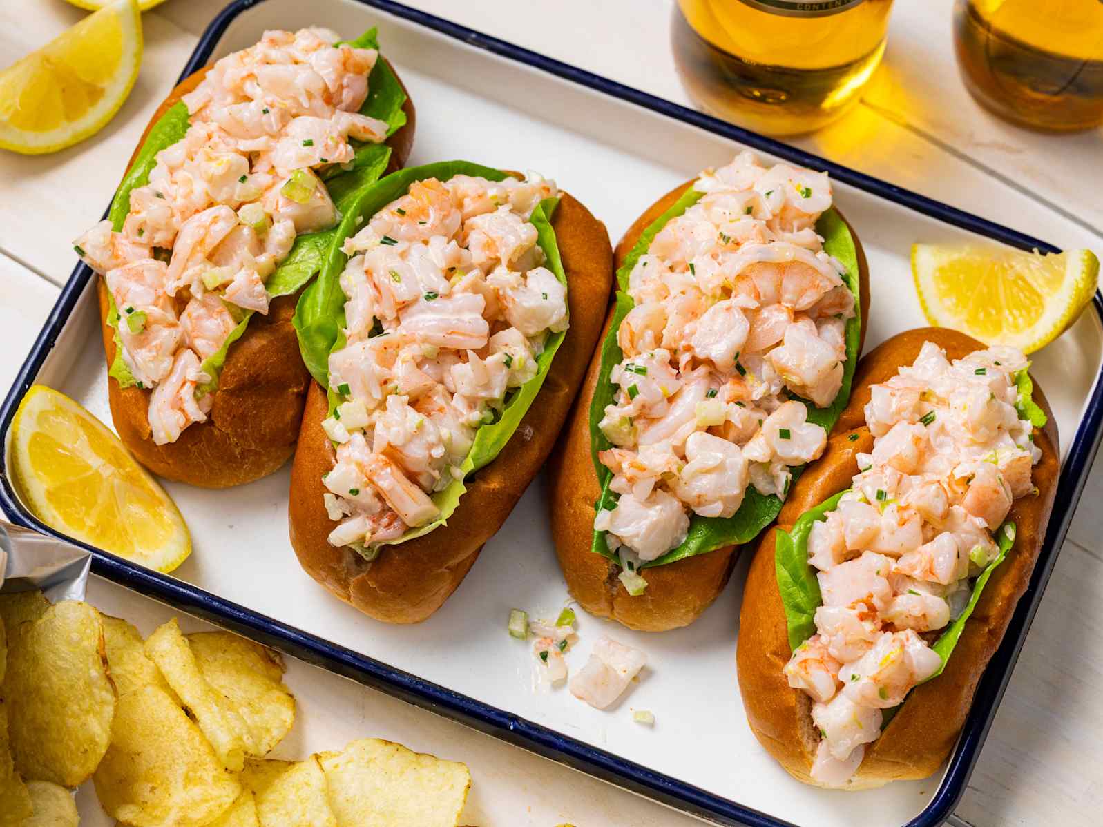New England–Style Shrimp Rolls