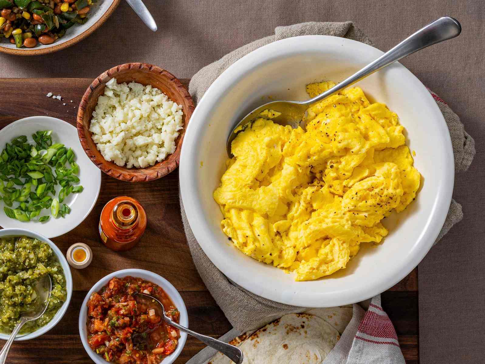 Fluffy and Tender Scrambled Eggs for a Crowd