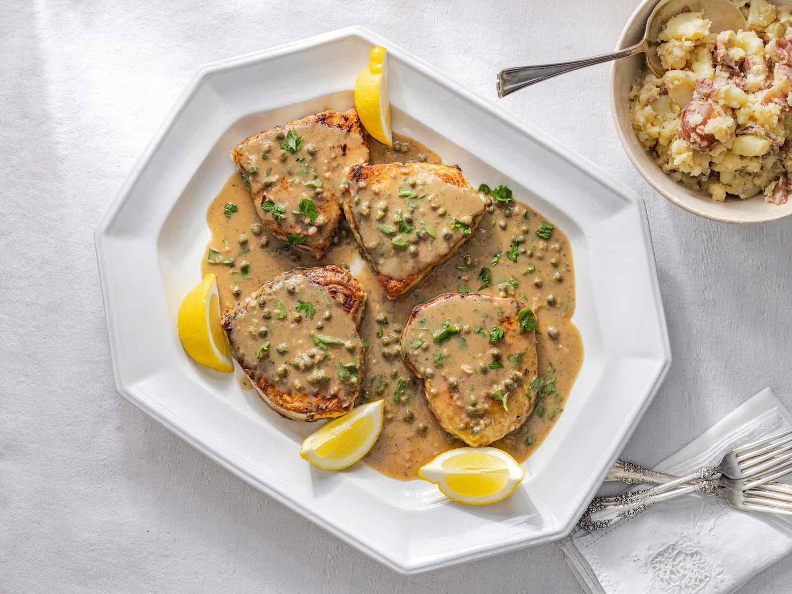 Swordfish Piccata