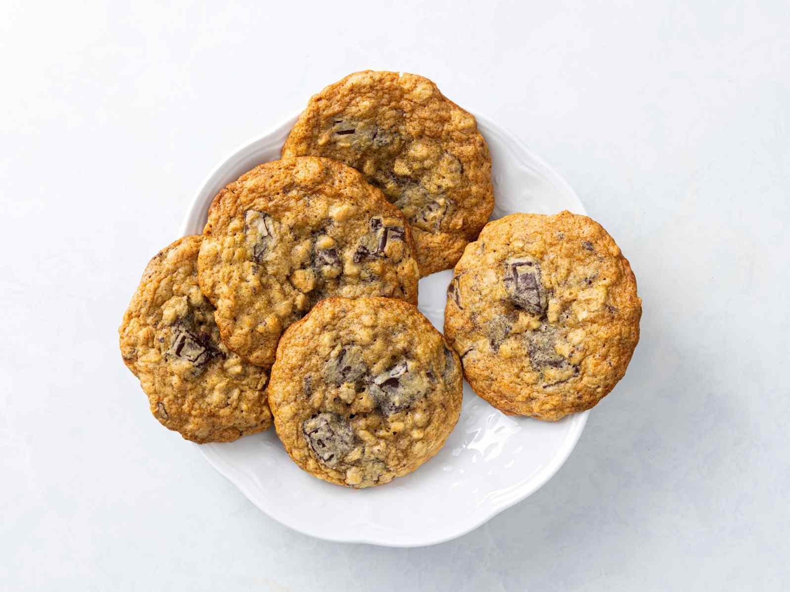 Gluten-Free Banana Chocolate Chunk Cookies