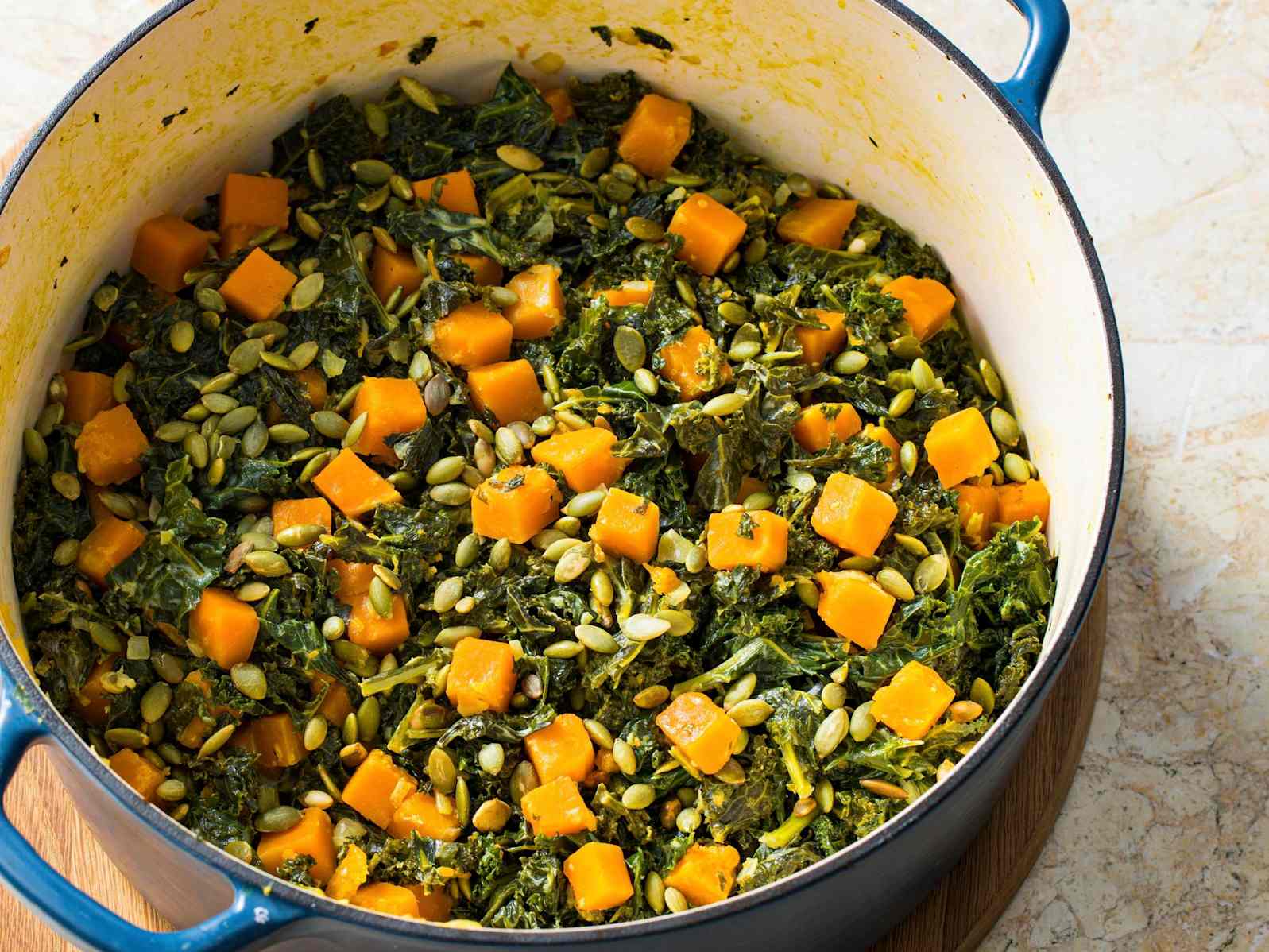 Green Curry with Kale and Butternut Squash