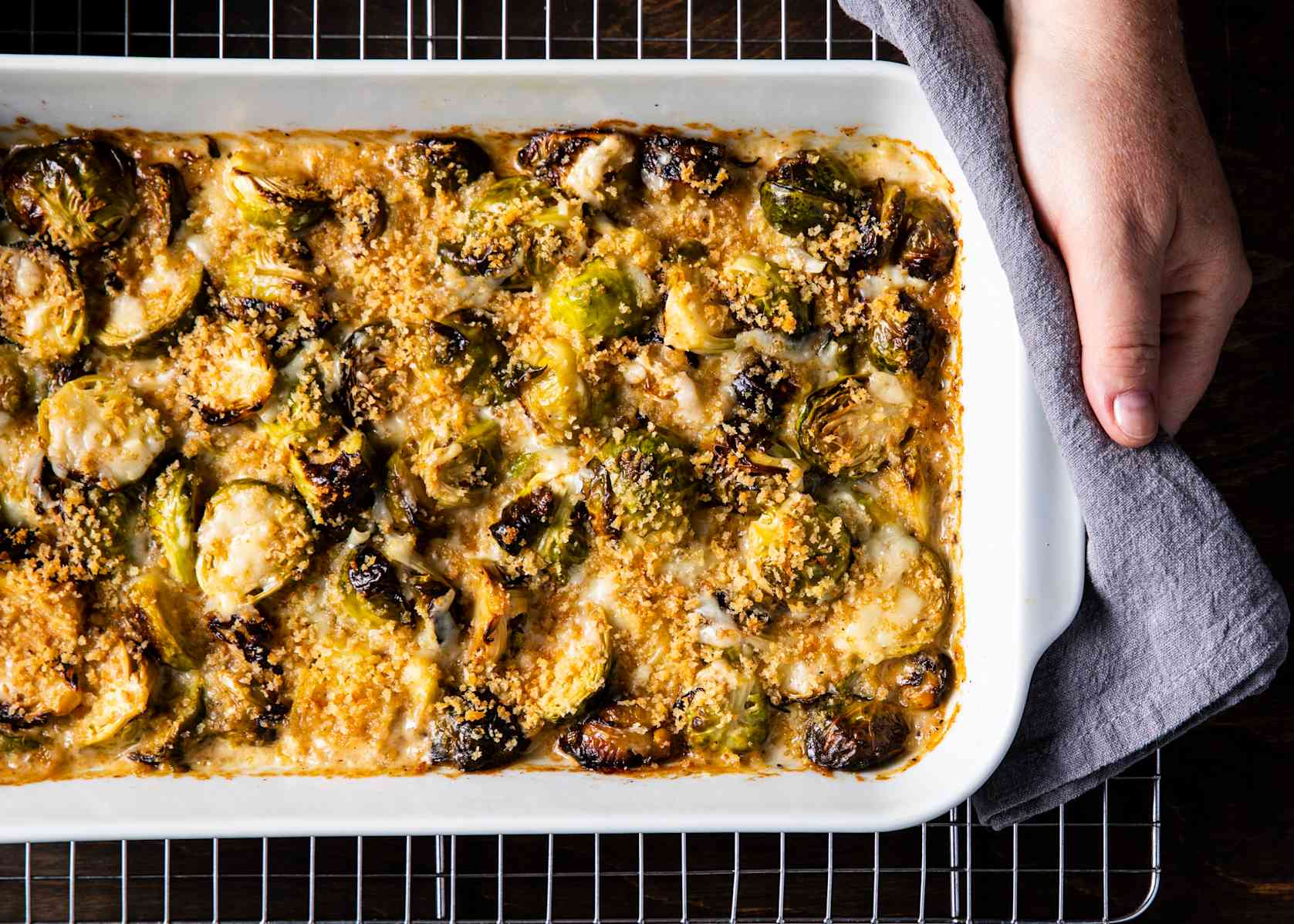 Brussels Sprout Gratin