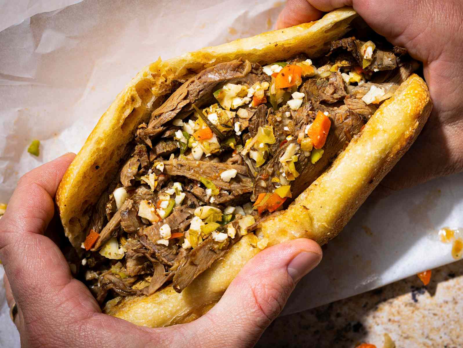 Chicago Italian Beef Sandwiches