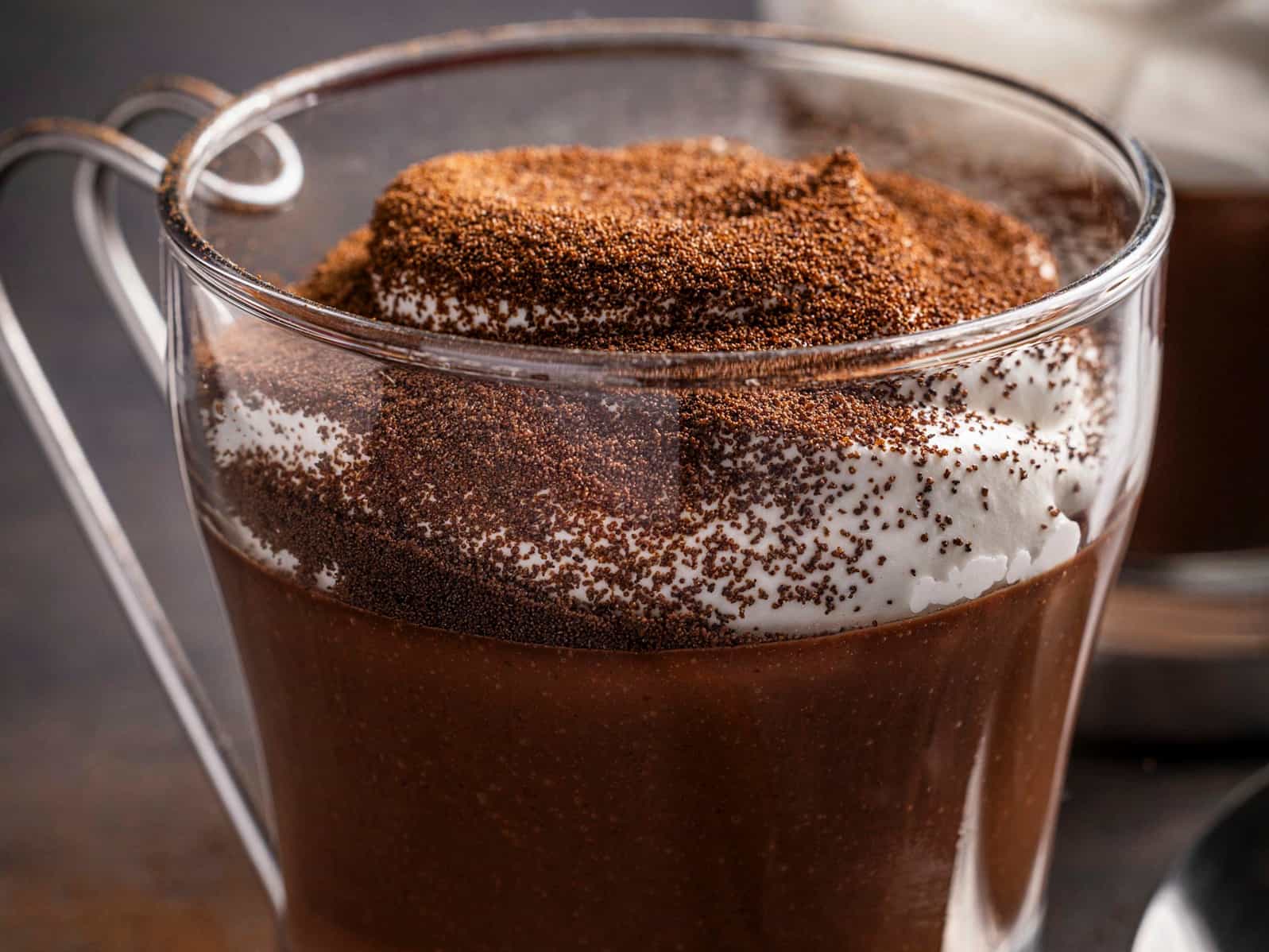 Mocha Pots de Crème For Two