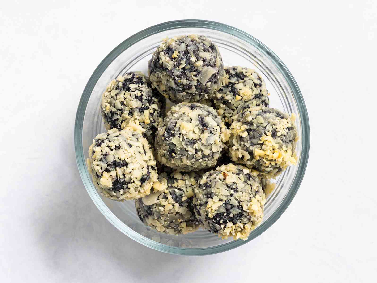 Chewy Blueberry-Almond Protein Bites