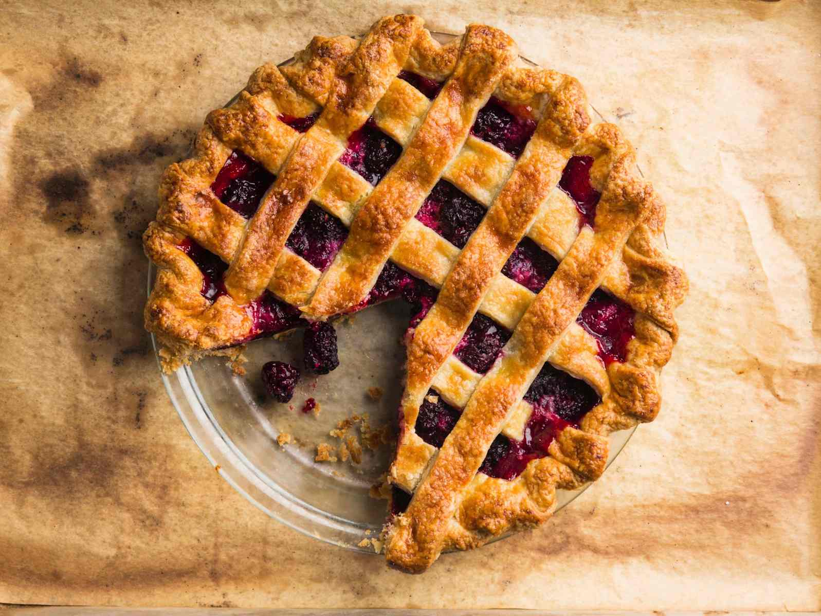 Oregon Blackberry Pie