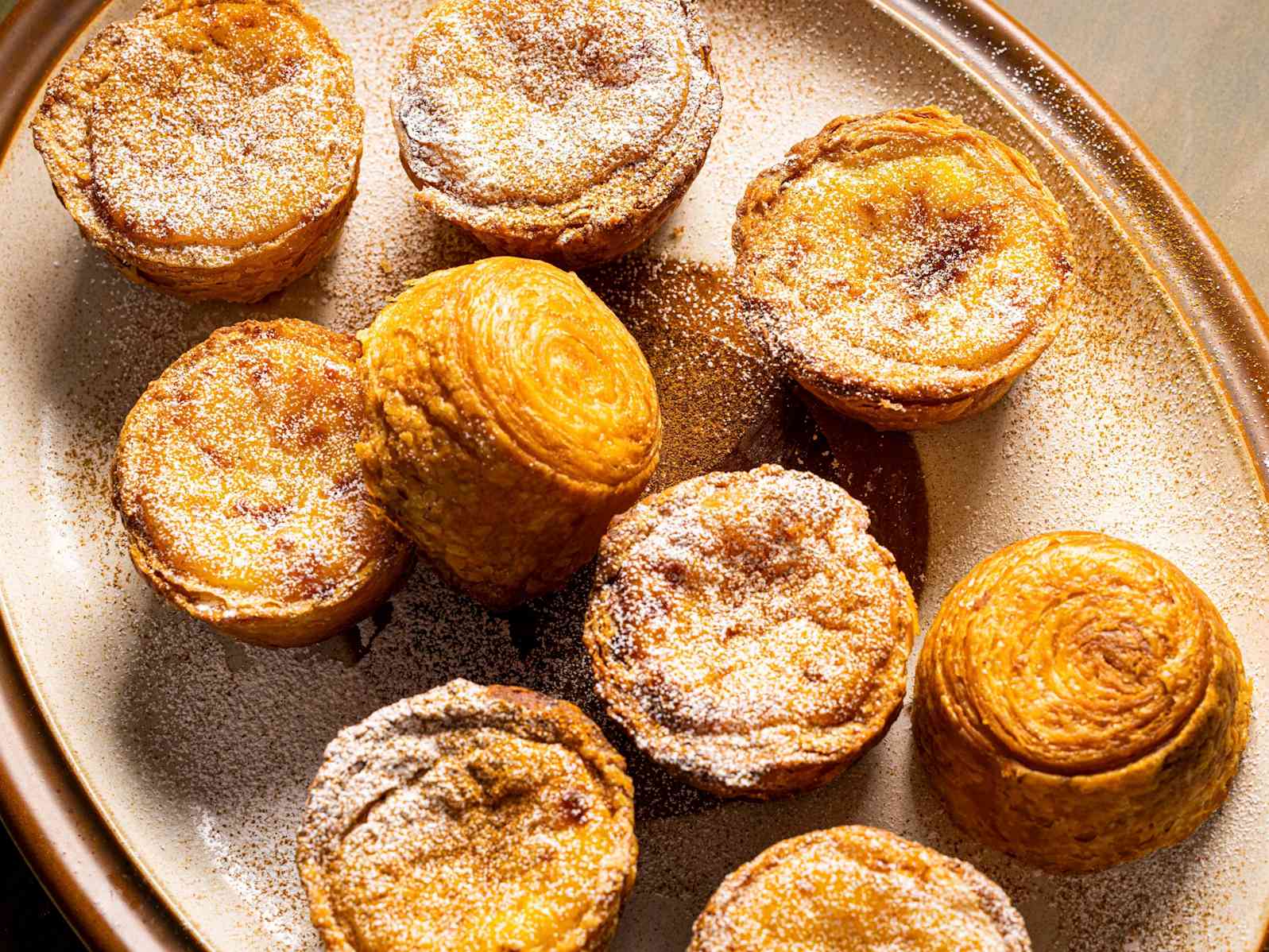 Pastéis de Nata with Lemon and Cinnamon (Portuguese Custard Tarts with Lemon and Cinnamon)