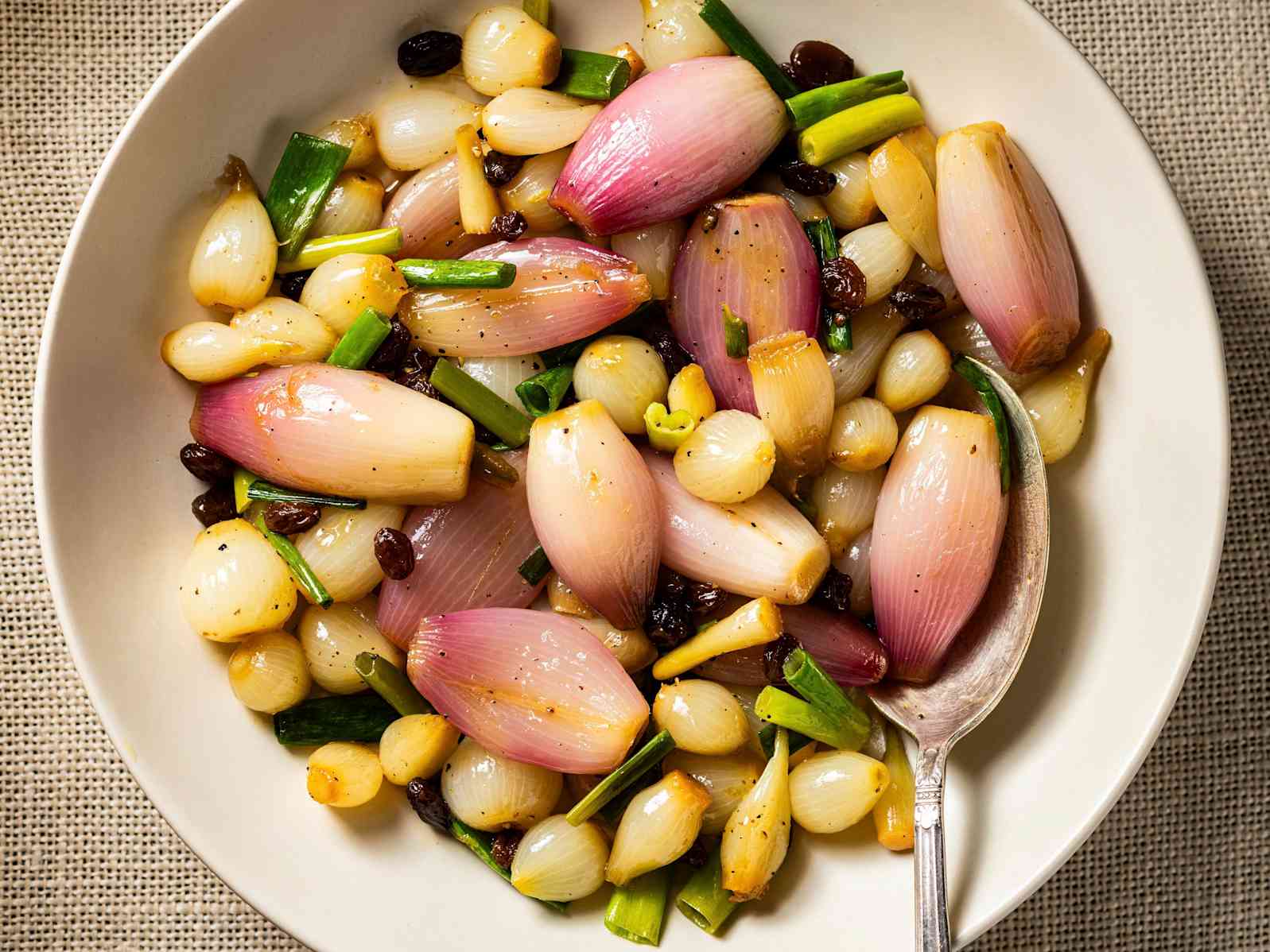 Pearl Onion and Shallot Agrodolce