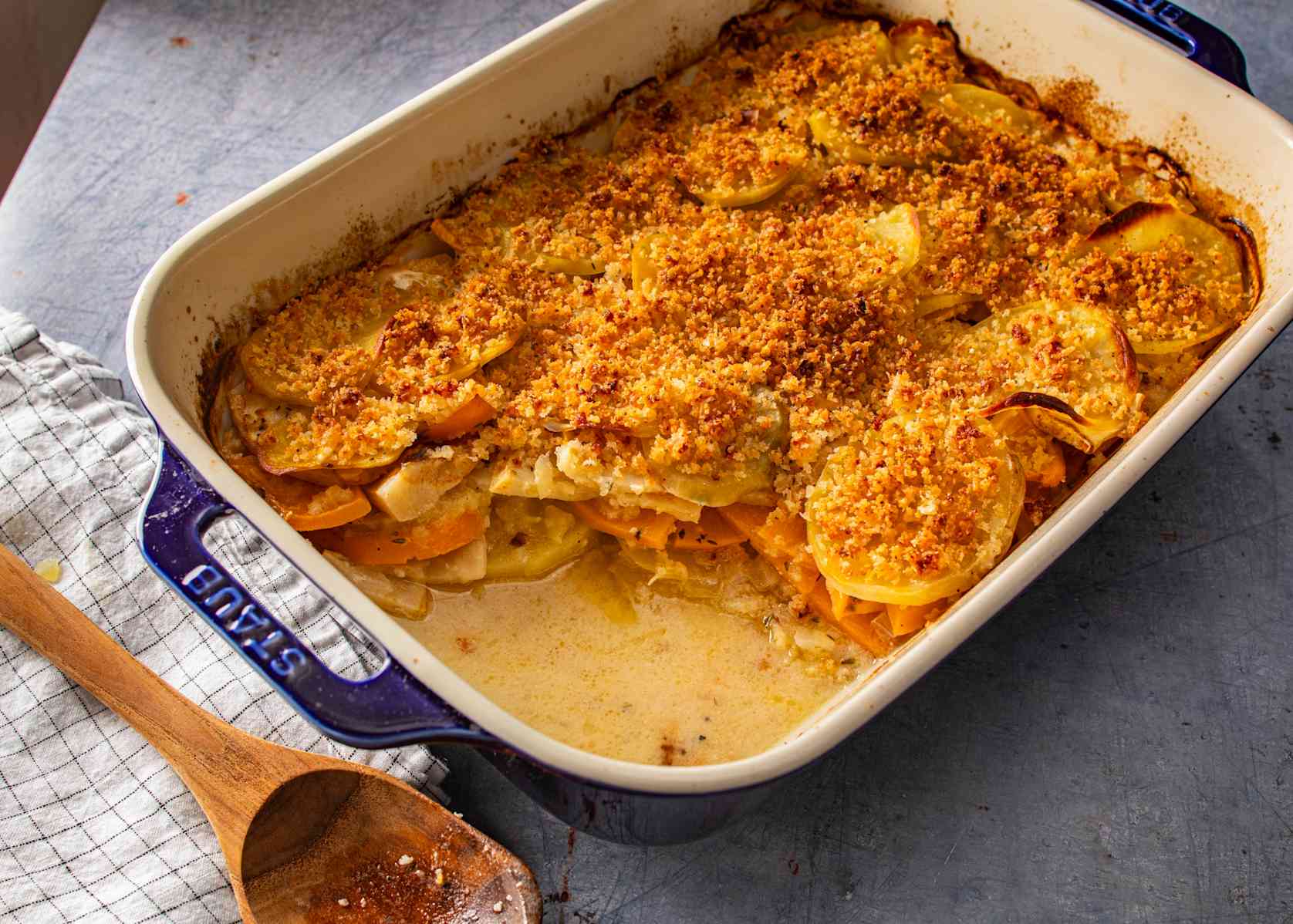 Root Vegetable Gratin