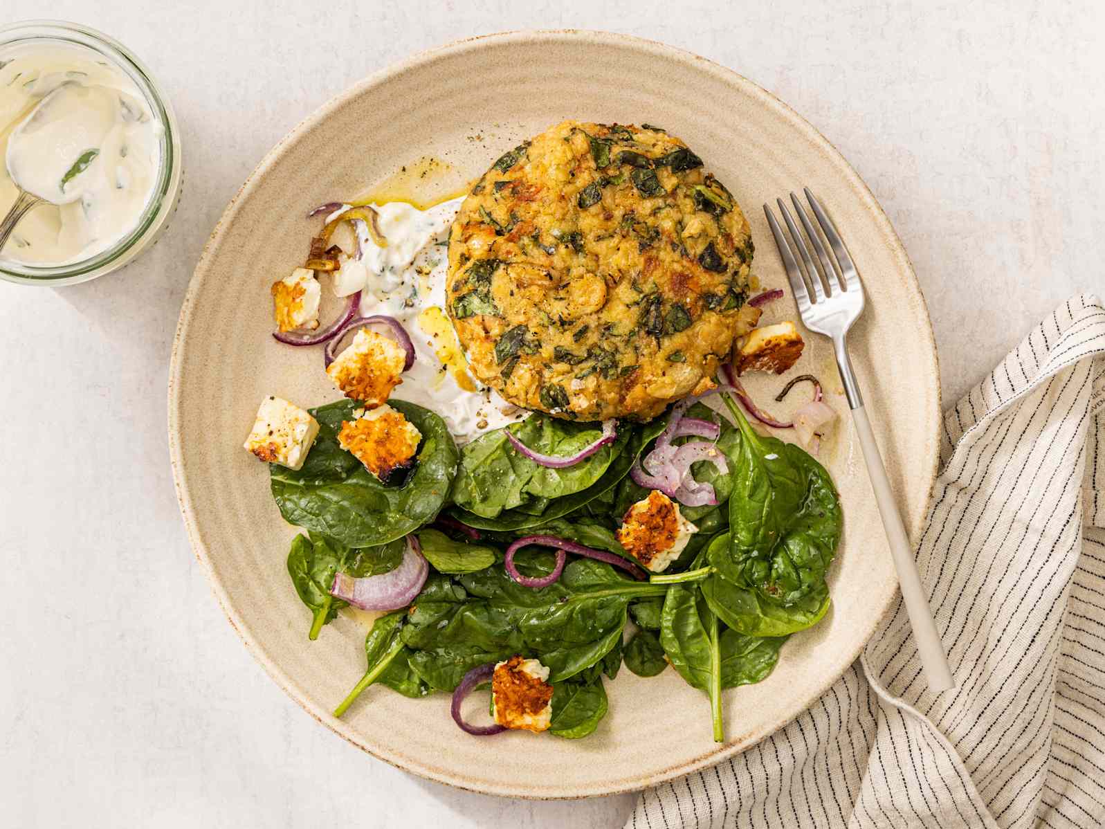 Sheet-Pan White Bean and Sun-Dried Tomato Cakes