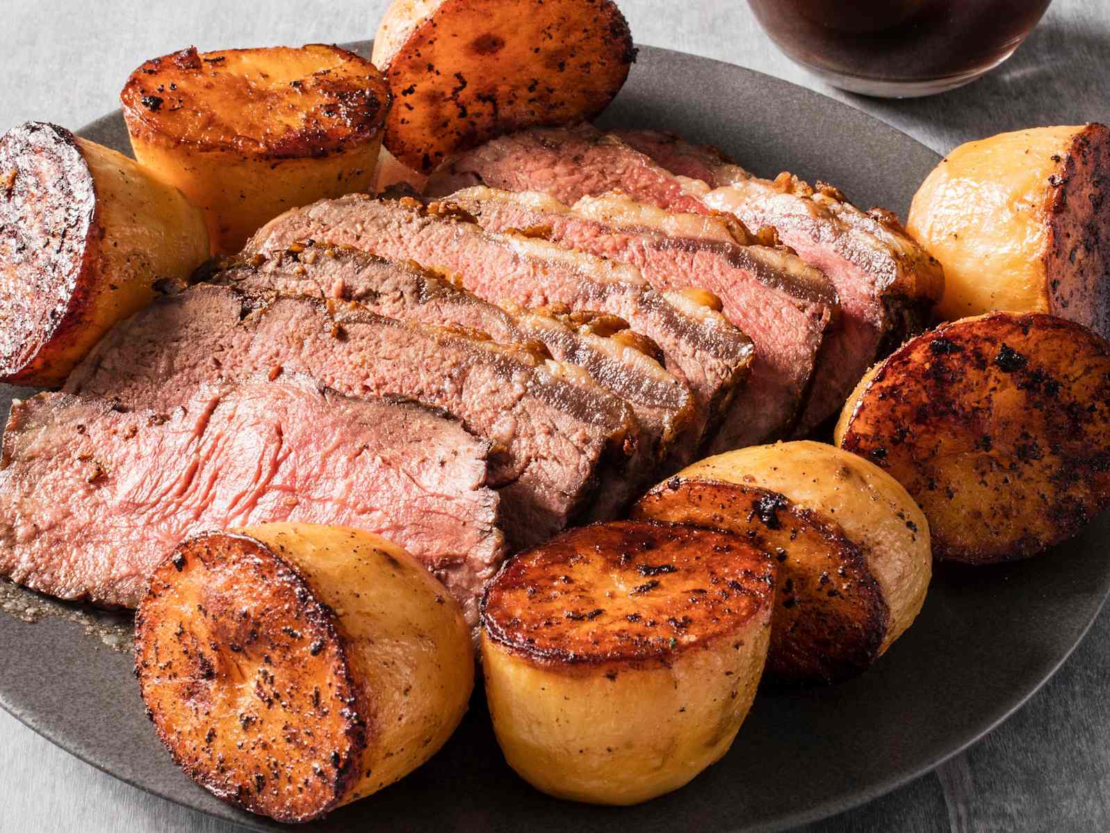 Beef Top Loin Roast with Potatoes