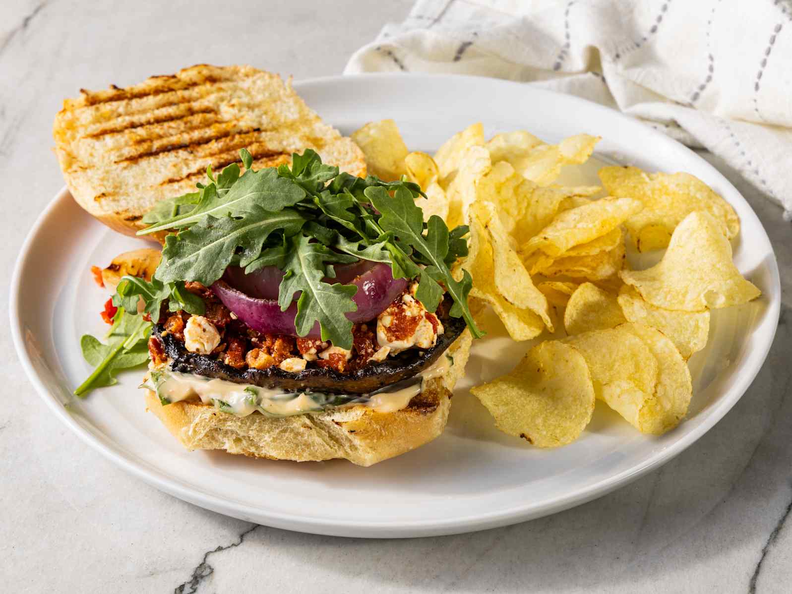 Grilled Portobello Burgers