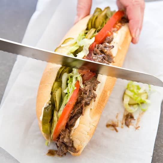 Roast Beef Po' Boys