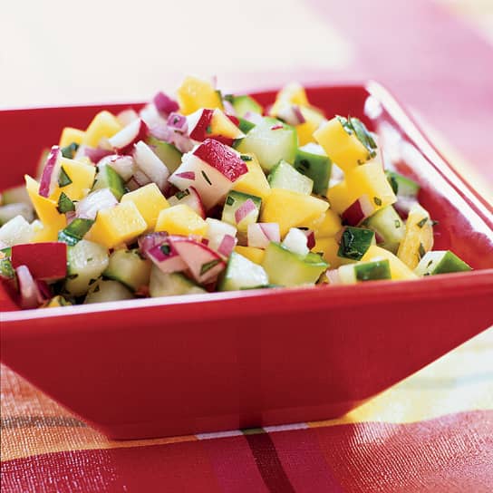 Mango-Cucumber Salsa