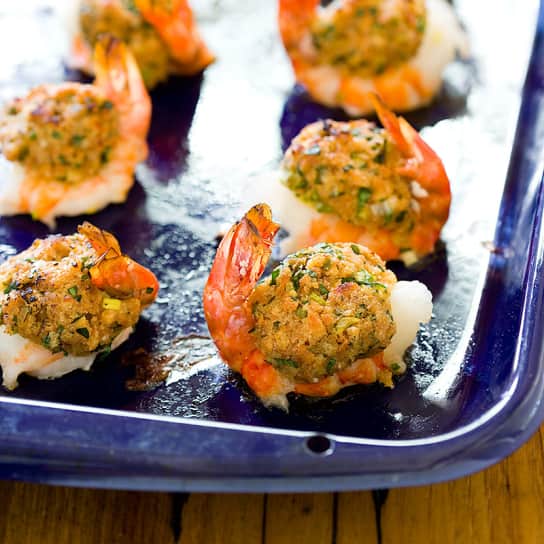 Baked Stuffed Shrimp