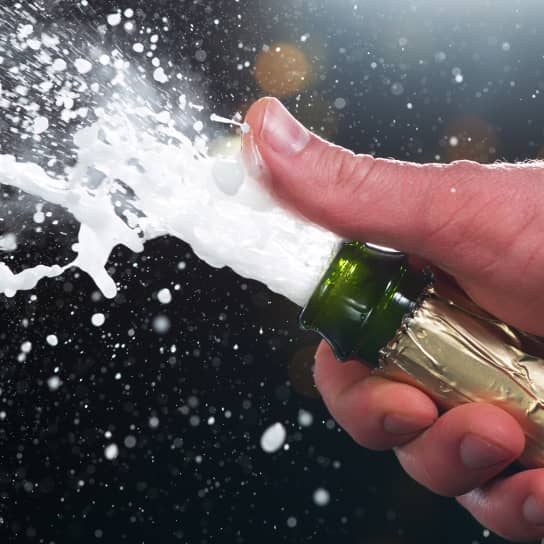 How to Open a Bottle of Champagne Without Taking Someone's Eye Out