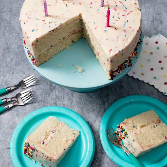 Confetti Birthday Cake 