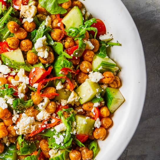 How to Turn Versatile Chickpeas into Soup, Salad, and Crispy Cakes