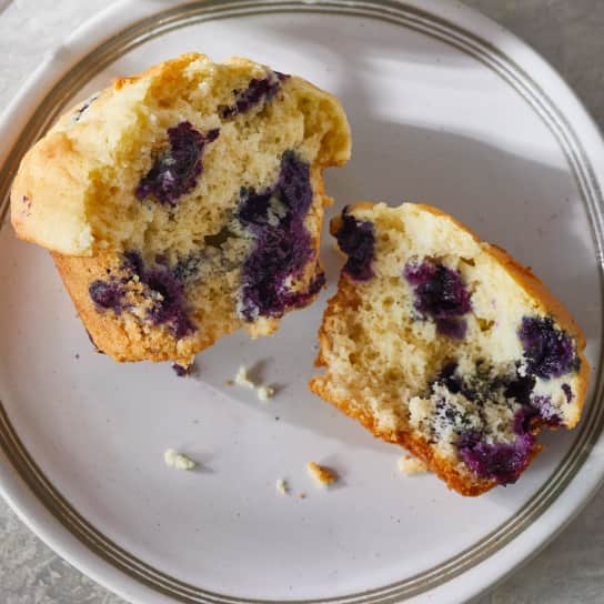 Anytime Blueberry Muffins