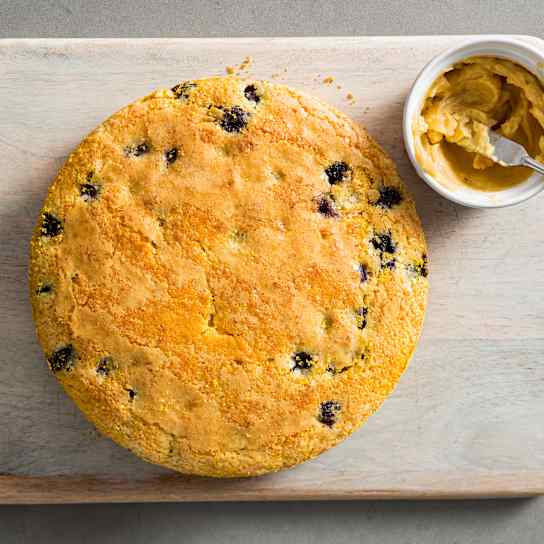 Blueberry Cornbread