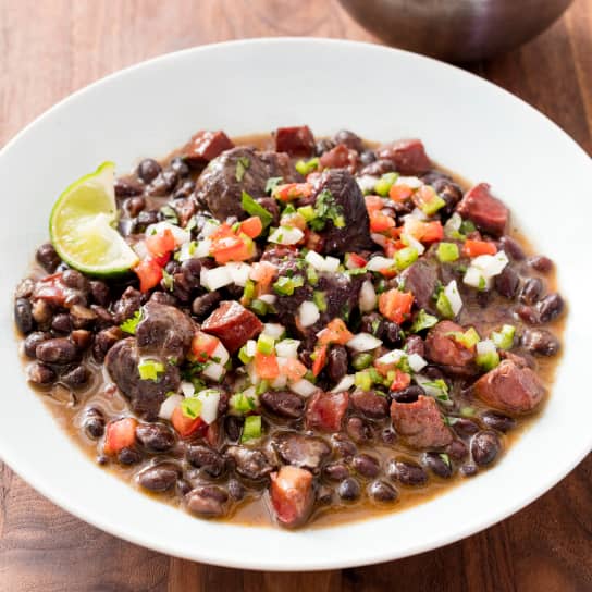 One-Pot Brazilian Black Bean and Pork Stew