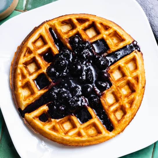 Buttery Blueberry Maple Syrup