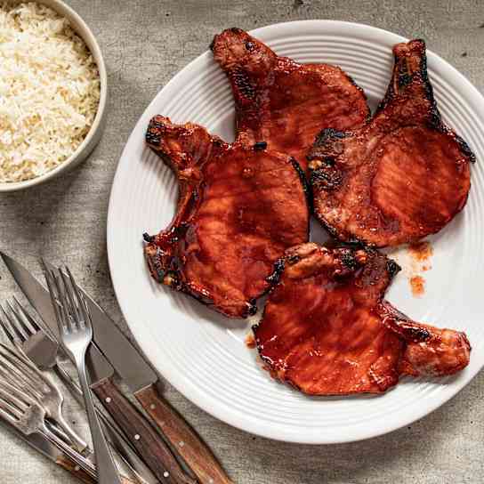 Char Siu Pork Chops
