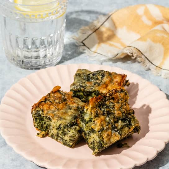 Spinach Squares