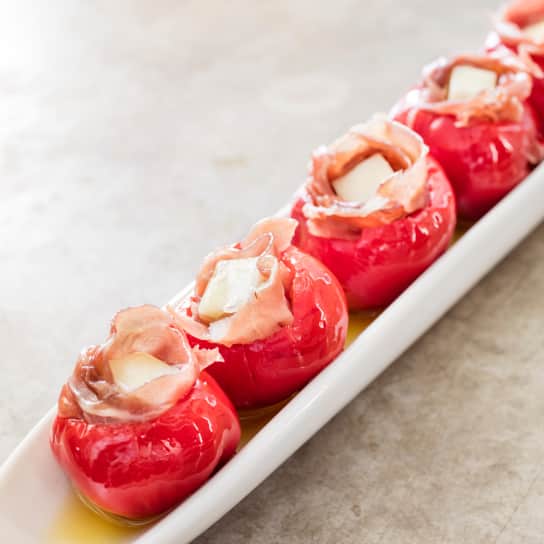 Stuffed Pickled Cherry Peppers