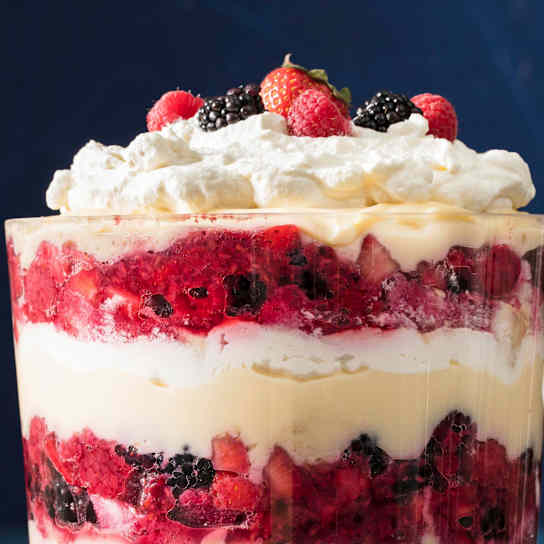 Summer Berry Trifle