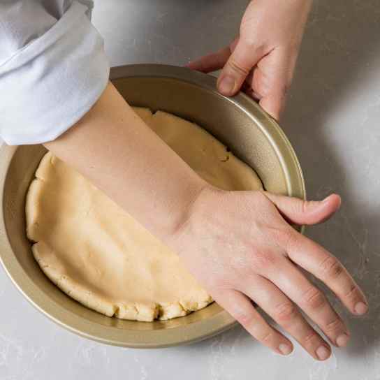 Pat-in-the-Pan Pie Dough