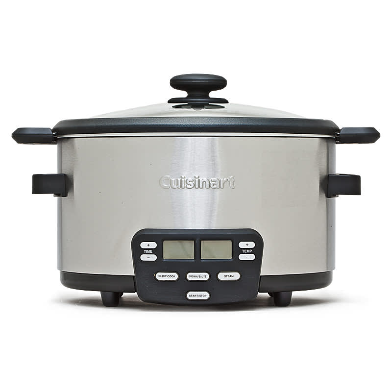West Bend Large Slow Cooker with 3 Temperature Settings, 6 Qt