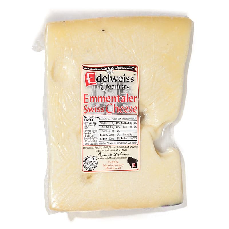 President Imported Emmental Swiss Cheese