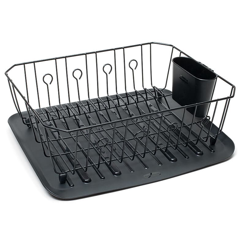 Dish Drying Rack, Rubbermaid Dish Rack with Utensil Holder for