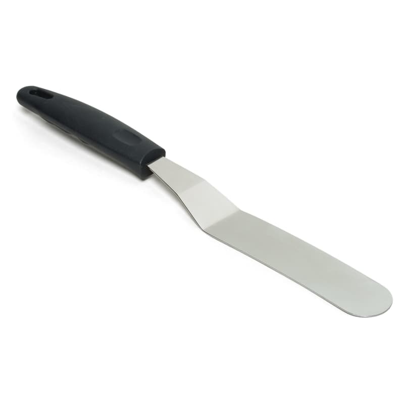 Spatula for icing outlet