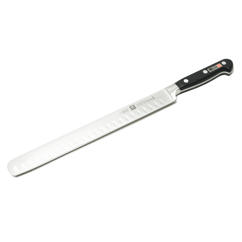 Cutluxe Slicing Carving Knife Review  Slicing New York Strip Steak 